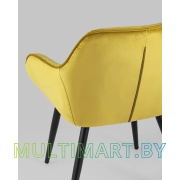 Кресло Stool Group Чендлер велюр (желтый) картинка 6
